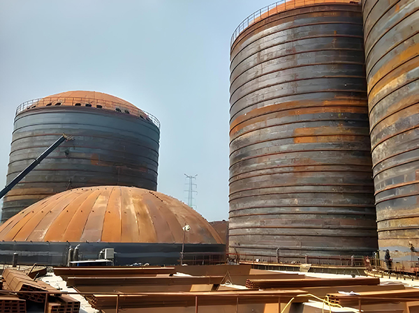 安龙焦粉钢板仓